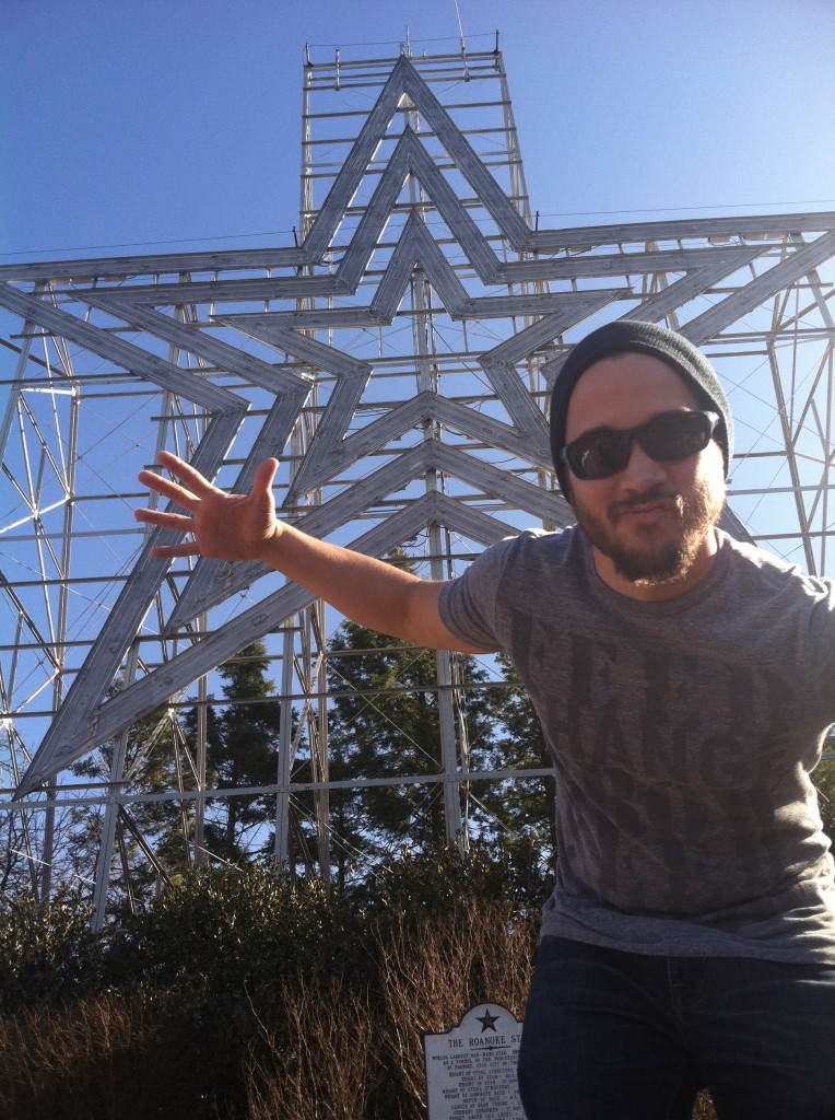 Was going for Beastie Boys "Whatcha Want" vibe at the Roanoke Star.