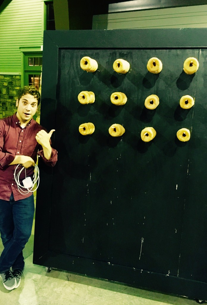 What's a Donut Wall you ask?  Turns out it's exactly what it sounds like.